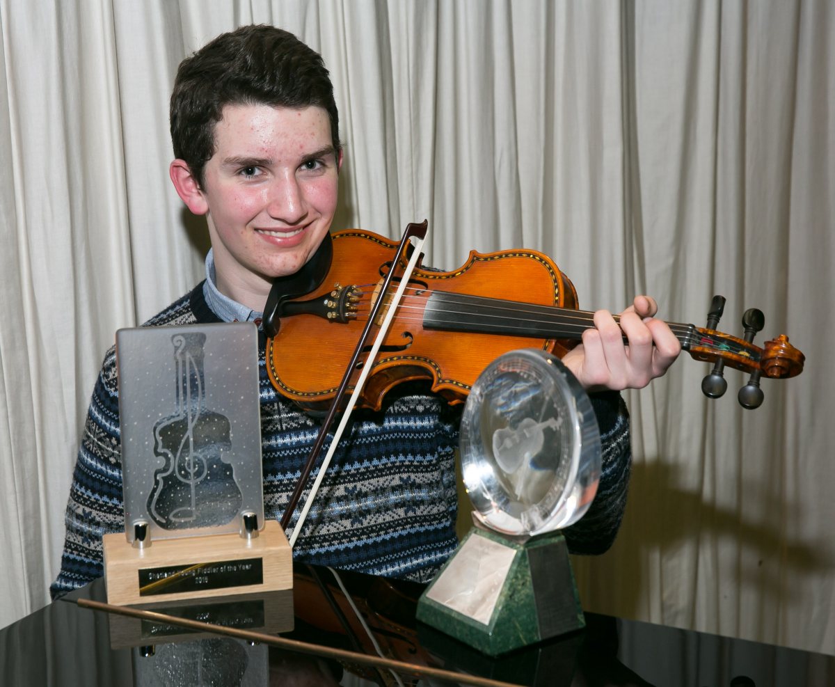 Brydent Priest - Shetland Young Fiddler Of The Year 2015 - Photo: Shetland Times