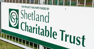 Shetland Charitable Trust Sign