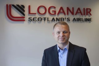 New Loganair managing director Jonathan Hinkles.