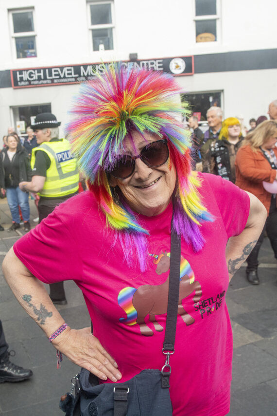 Event organiser Kerrie Myers said she was overwhelmed by the turn out for the event. Photo: Dave Donaldson.