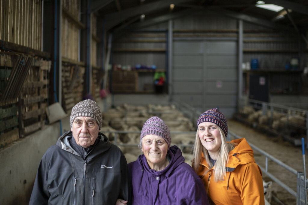 Patron of Shetland Wool Week awarded to the Doull family